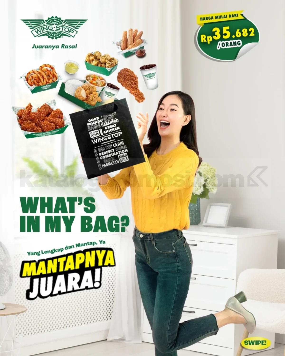 Promo Wingstop Paket Mantapnya Juara mulai Rp. 35Ribuan Promo Wingstop Paket Mantapnya Juara mulai Rp. 35Ribuan 1