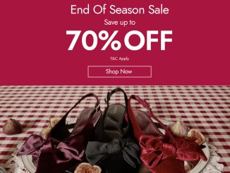 ALDO End of Season Sale Diskon hingga 70%