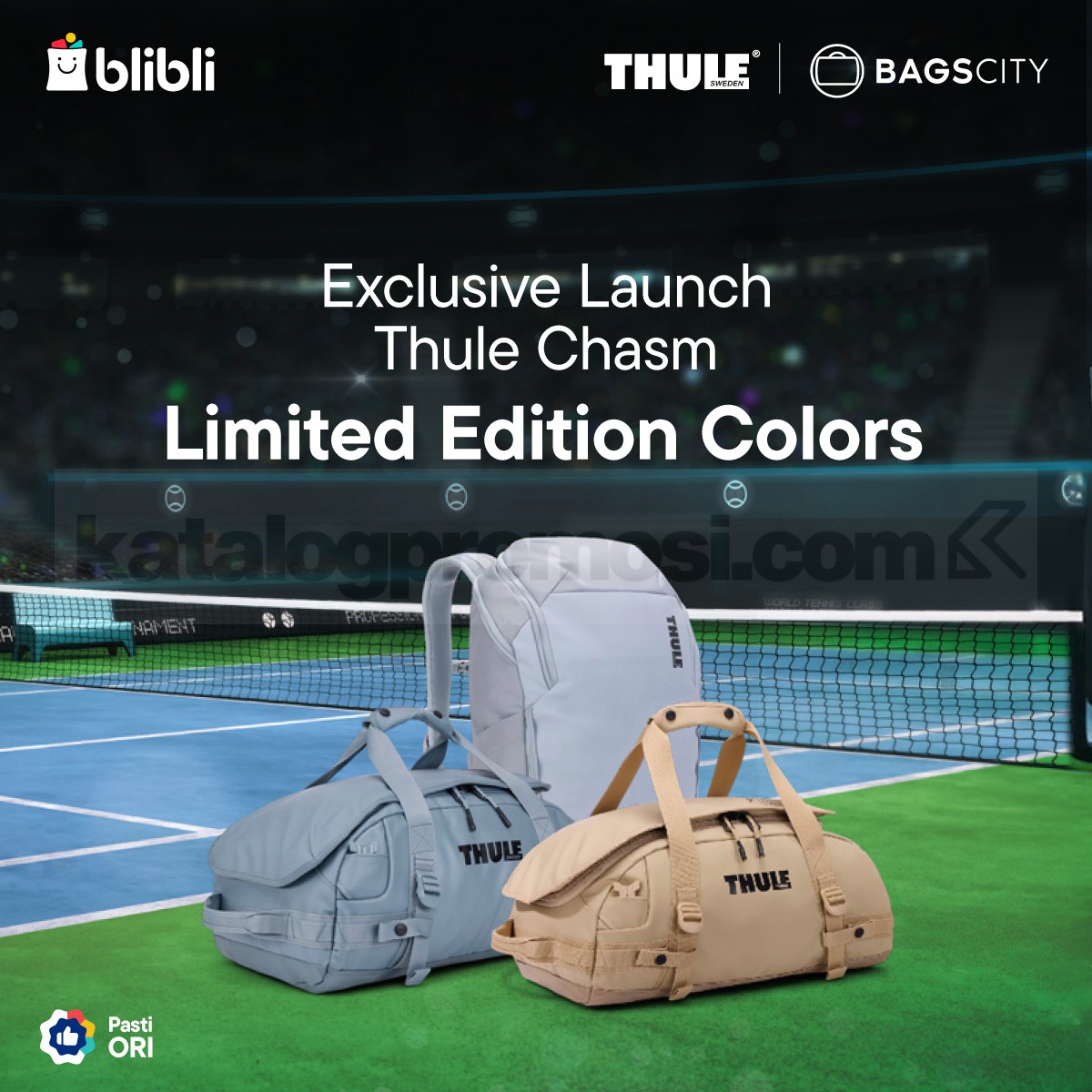 Bags City Exclusive Launch Thule Chasm Tersedia di Blibli Limited Edition Colors!