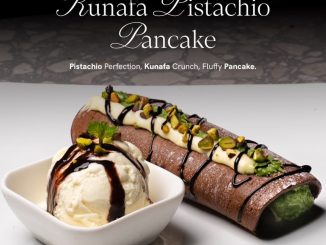 Promo B’Steak Kunafa Pistachio Pancake mulai Rp. 54.500, dessert viral creamy dengan topping pistachio