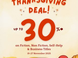 Periplus Thanksgiving Deal Diskon 30% untuk Koleksi Buku Terbaik! 4