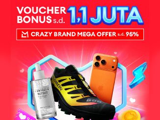 Promo 11.11 Lazada Crazy Brand Mega Offer + Voucher Bonus hingga 1,1 Juta! 3