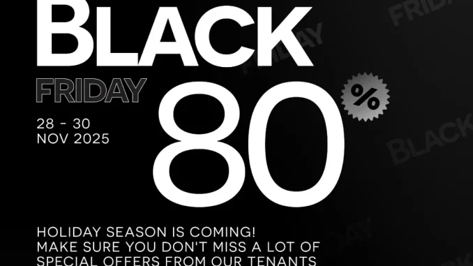 Promo Black Friday Central Park Mall Diskon hingga 80% 1