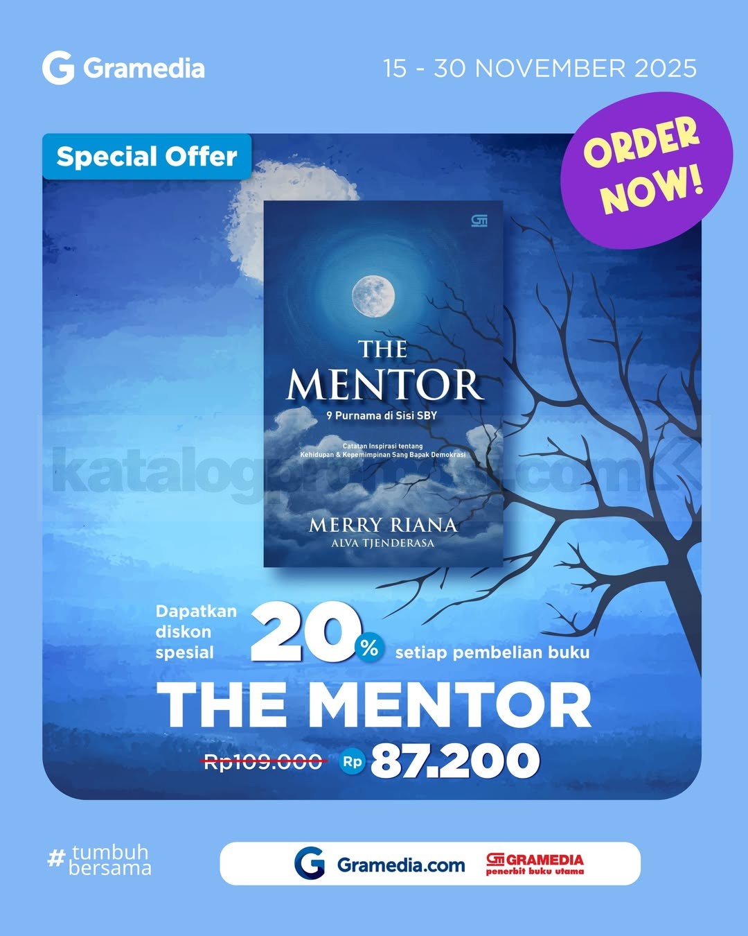 Promo Gramedia - Harga Spesial Buku The Mentor