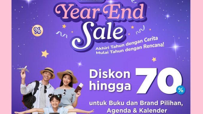 Promo Gramedia YEAR END SALE! Diskon hingga 70% 1