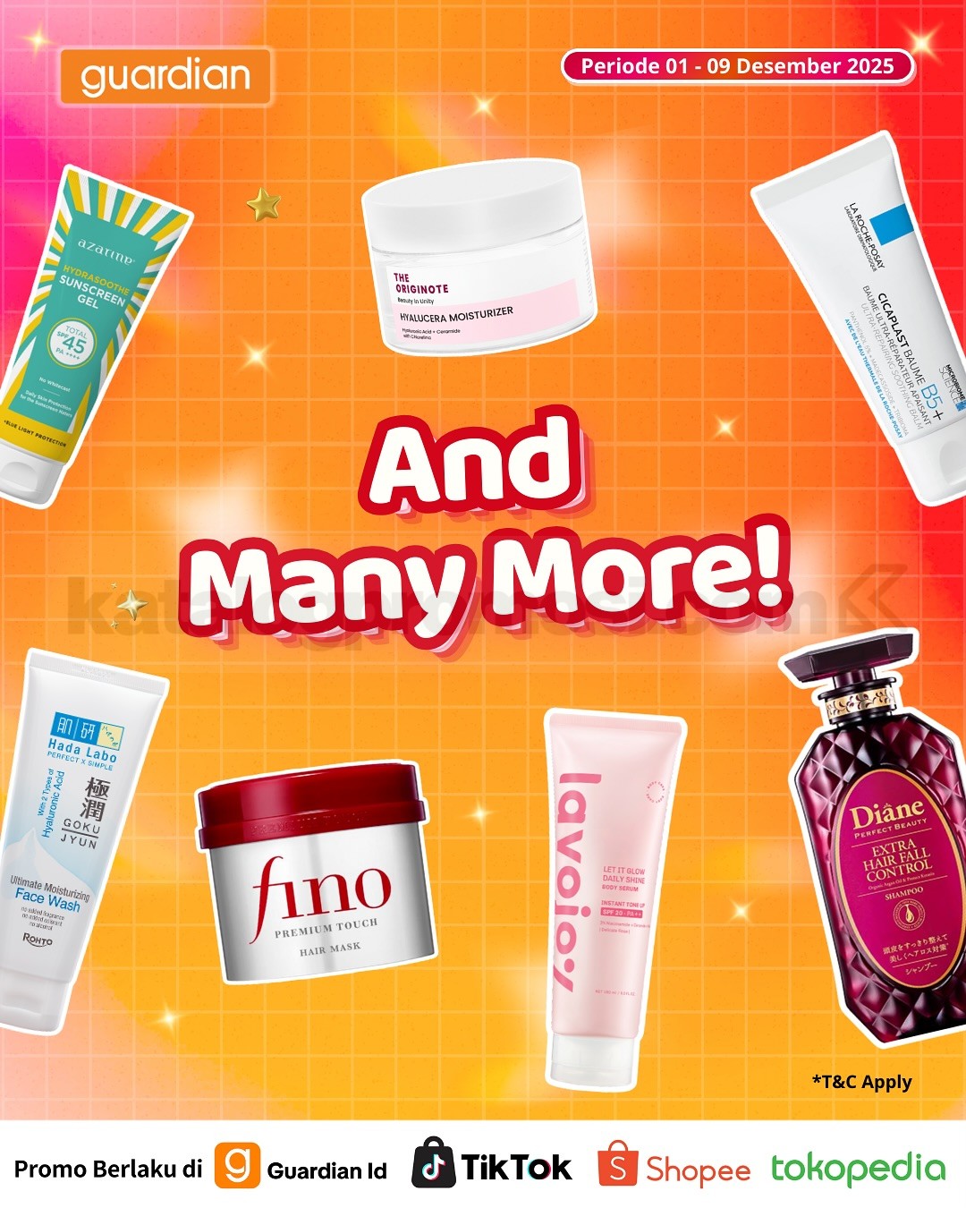 Promo Guardian 12.12 Diskon hingga 50% + dapatkan Voucher & Gratis Hadiah!