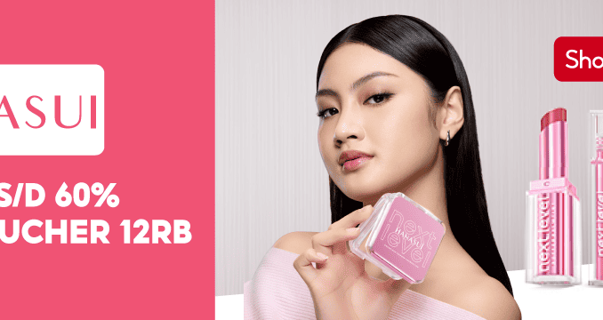 Promo Hanasui di Shopee Diskon 60% + Ekstra Voucher 12K