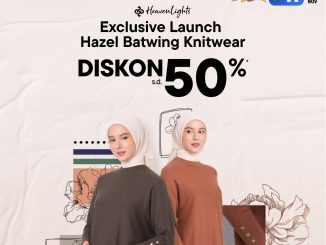 Promo Heaven Lights Exclusive Launch Hazel Batwing Knitwear Diskon 50% di Blibli!