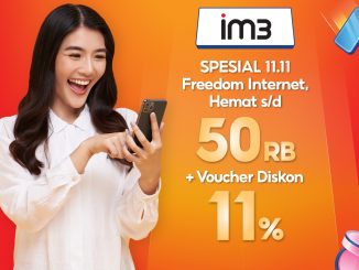 Promo IM3 di Shopee 11.11 Hemat hingga 50K + Voucher 11%