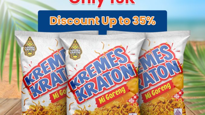 Promo Kremes Kraton di Shopee 10 Sachet HANYA 16K!