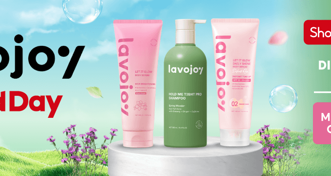 Promo Lavojoy Diskon hingga 75% di Shopee Brand Day
