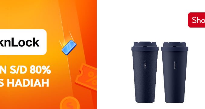Promo LocknLock Shopee 11.11 Diskon hingga 80% + Gratis Hadiah 1