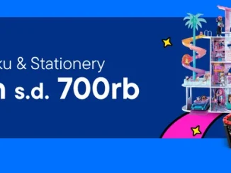 Promo Mainan Buku Stationery Blibli Payday Diskon hingga 700K!