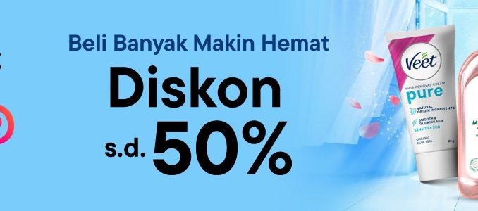 Promo Reckitt Mini Brand Week di Blibli Diskon hingga 50%!