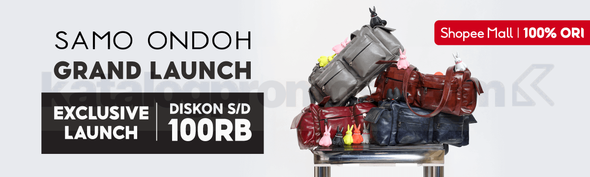 Promo Samo Ondoh Grand Launch di Shopee Diskon 100K