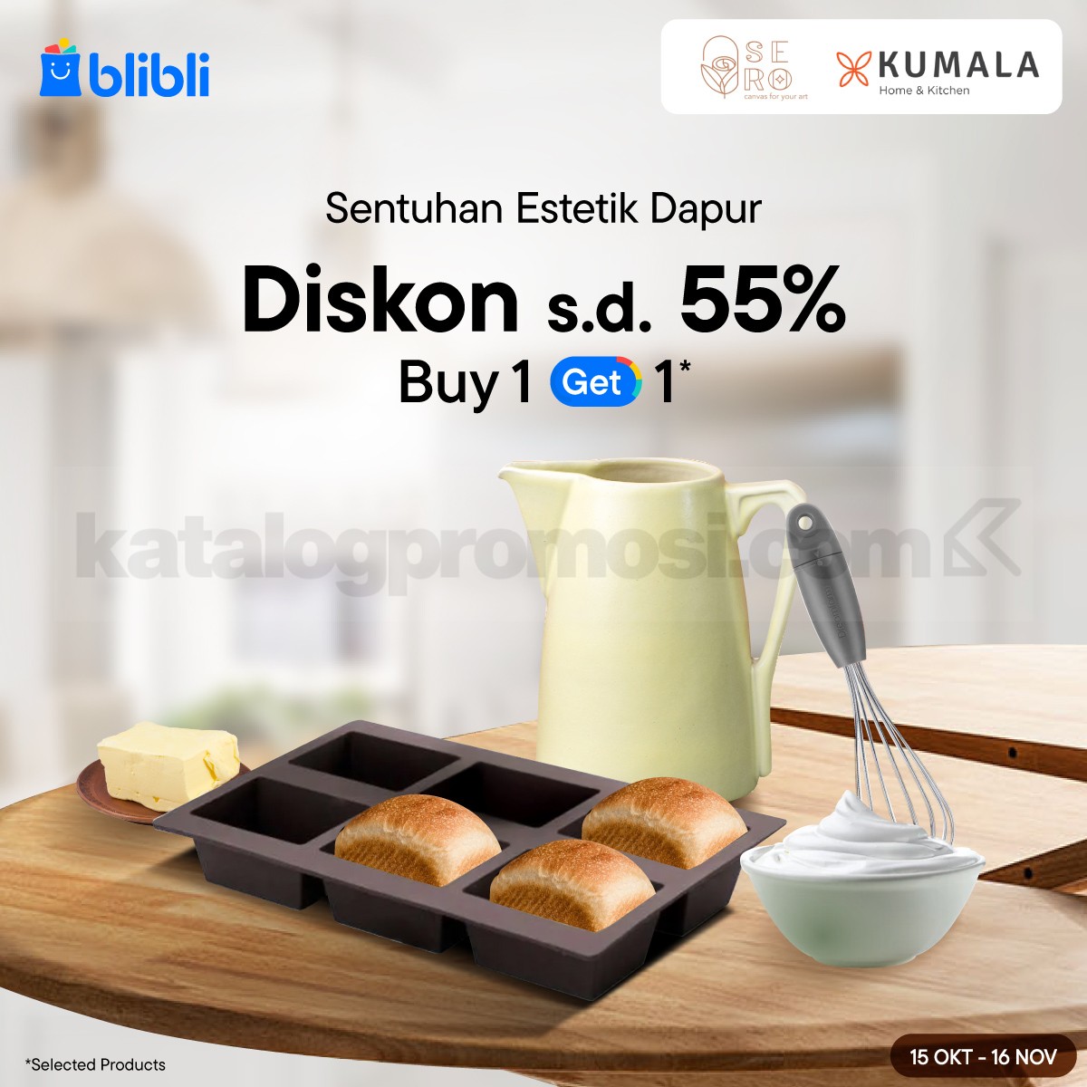 Promo Sero Kumala di Blibli Diskon hingga 55% + Beli 1 Gratis 1