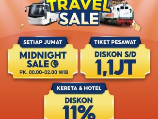 Promo Shopee Travel Sale Midnight Sale + Diskon Tiket Pesawat 1,1 Juta!