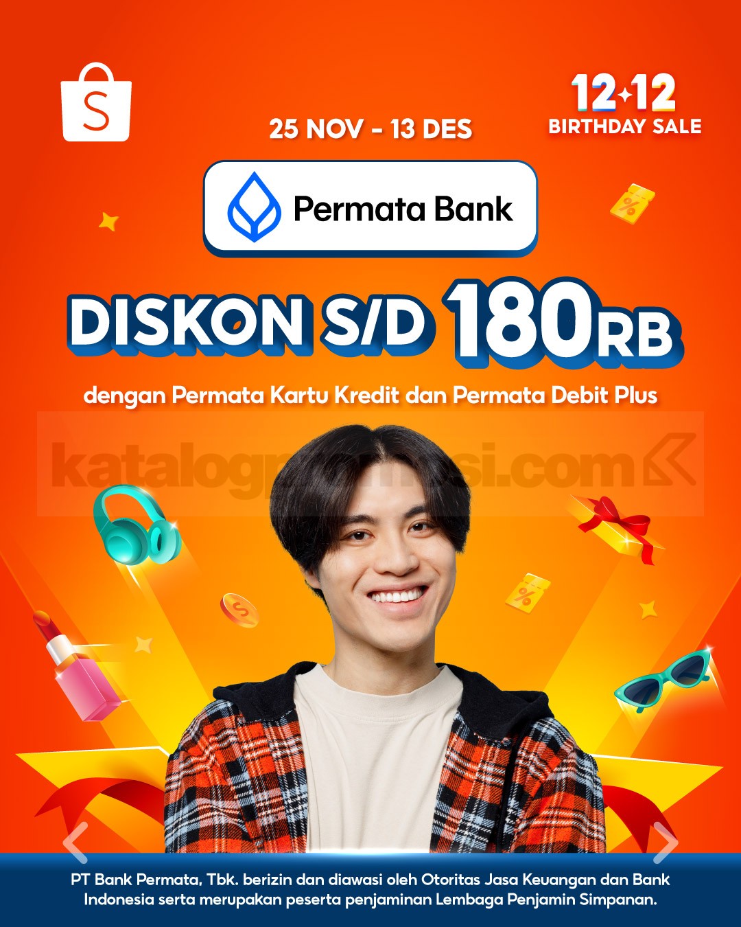 Promo Spesial Permata Bank di Shopee 12.12 Hemat hingga 180K!