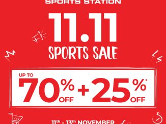 Promo Sports Station 11.11 Sports Sale Diskon hingga 70% + 25%