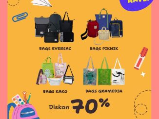 Promo Tas di Gramedia Diskon hingga 70%