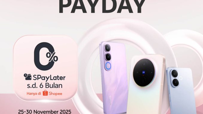 Promo Vivo November Payday Cicilan 0% SPayLater! 1