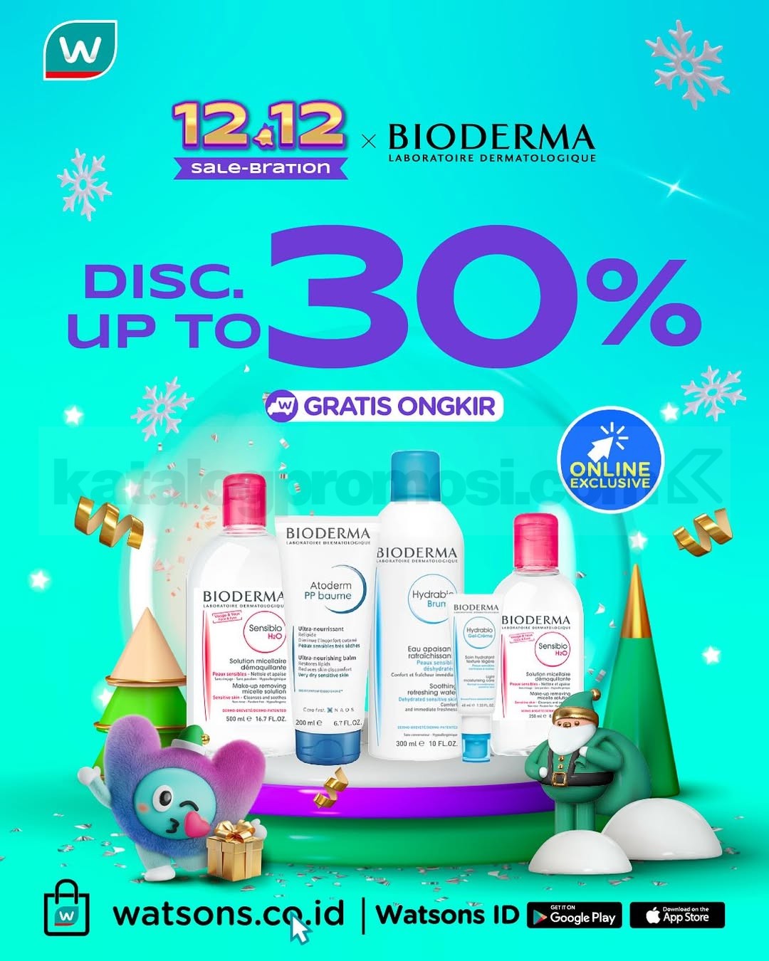 Promo Watsons 12.12 Sale-Bration! Diskon hingga 70% + Ekstra Voucher