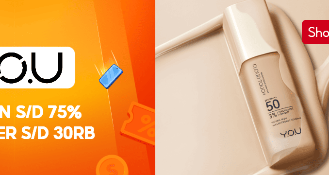 Promo YOU Beauty Shopee 11.11 Diskon hingga 75% + Voucher 30K 1
