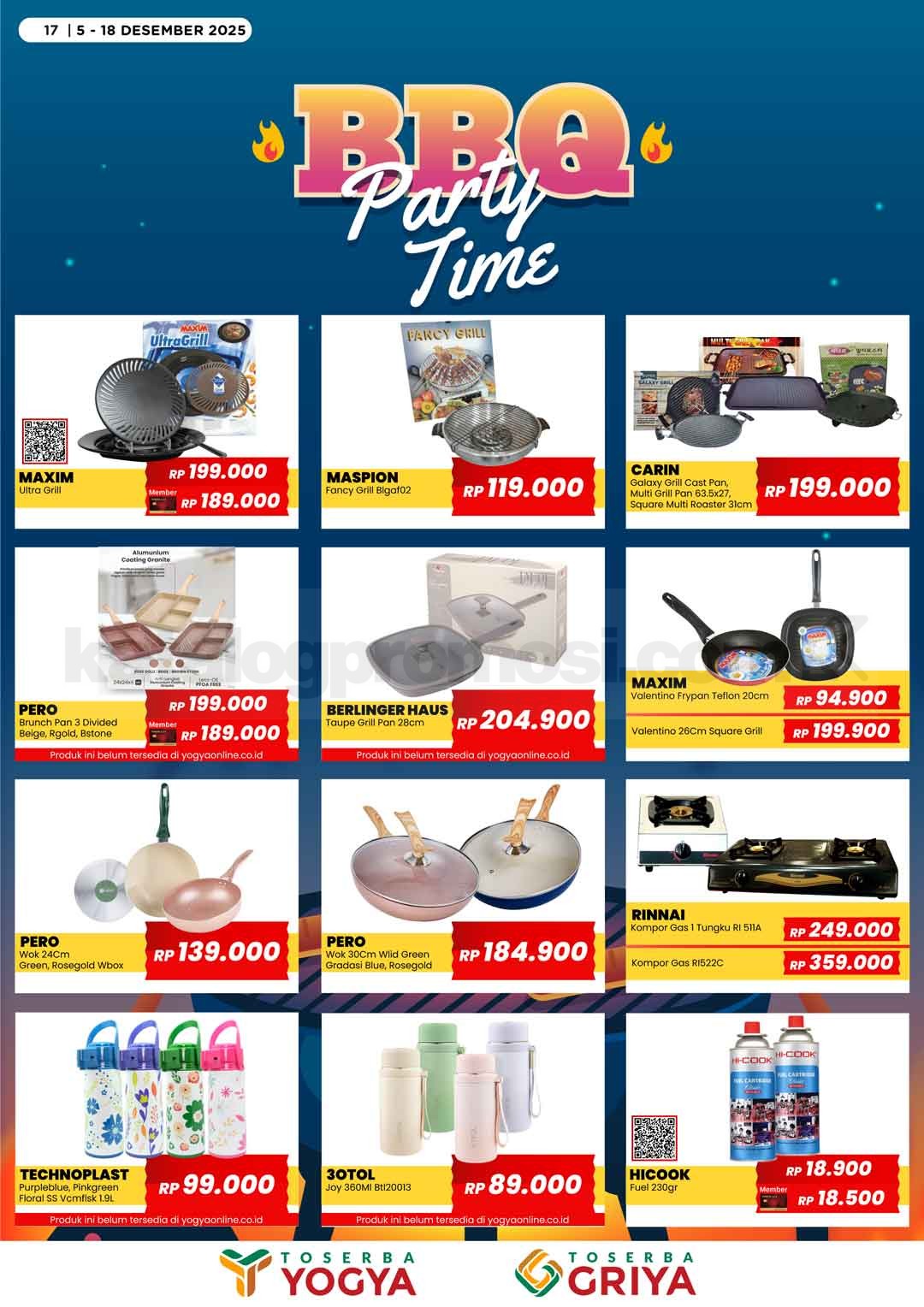 Katalog Promo Toserba Yogya Promo SERBA HEMAT 05-18 Desember 2025 Katalog Promo Toserba Yogya Promo SERBA HEMAT 05-18 Desember 2025 17