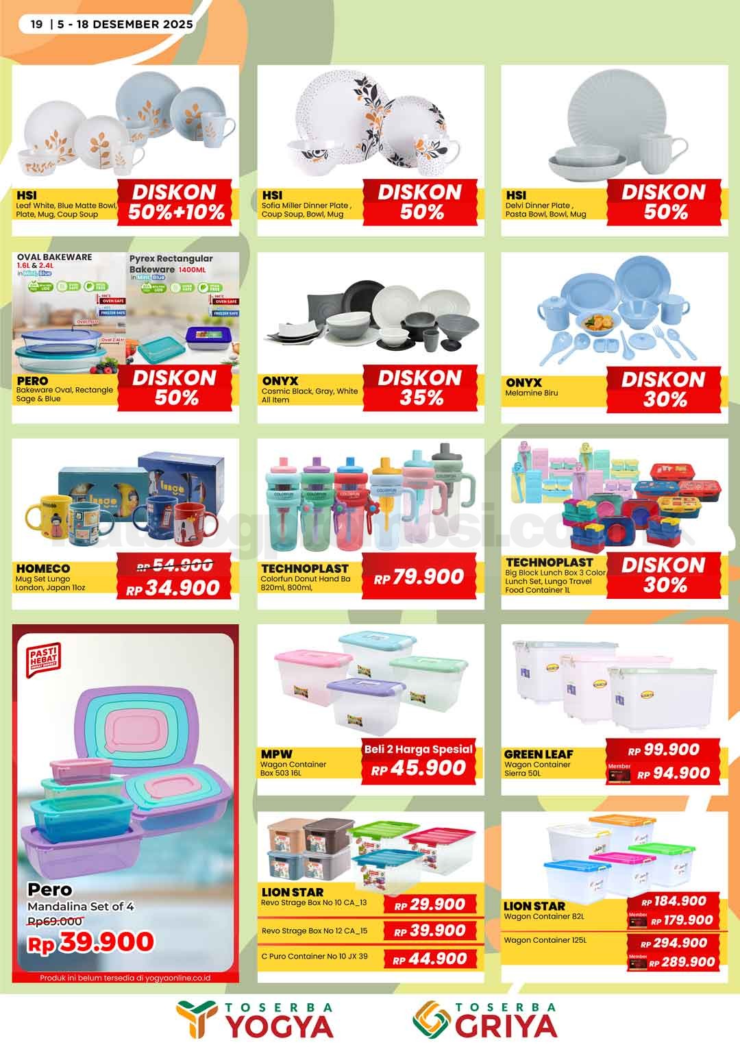Katalog Promo Toserba Yogya Promo SERBA HEMAT 05-18 Desember 2025 Katalog Promo Toserba Yogya Promo SERBA HEMAT 05-18 Desember 2025 19