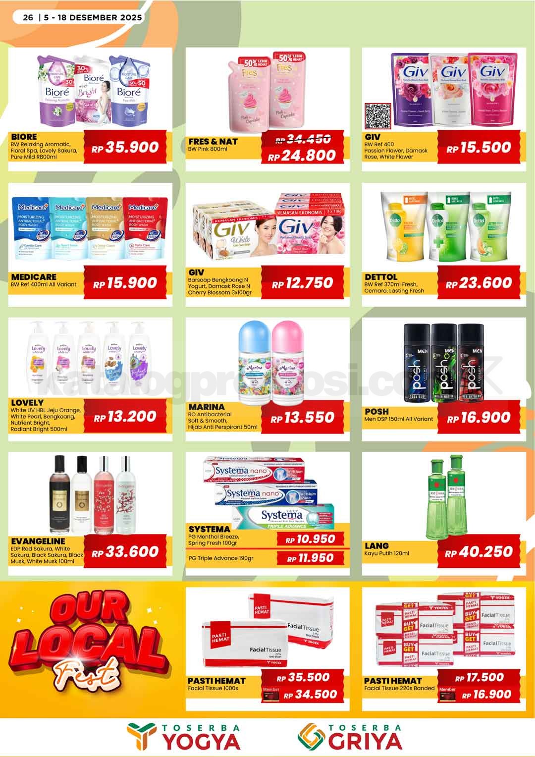 Katalog Promo Toserba Yogya Promo SERBA HEMAT 05-18 Desember 2025 Katalog Promo Toserba Yogya Promo SERBA HEMAT 05-18 Desember 2025 26