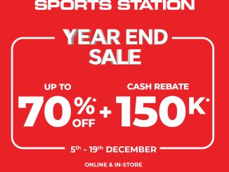Sports Station Year End Sale Diskon hingga 70% + Potongan Langsung 150K!
