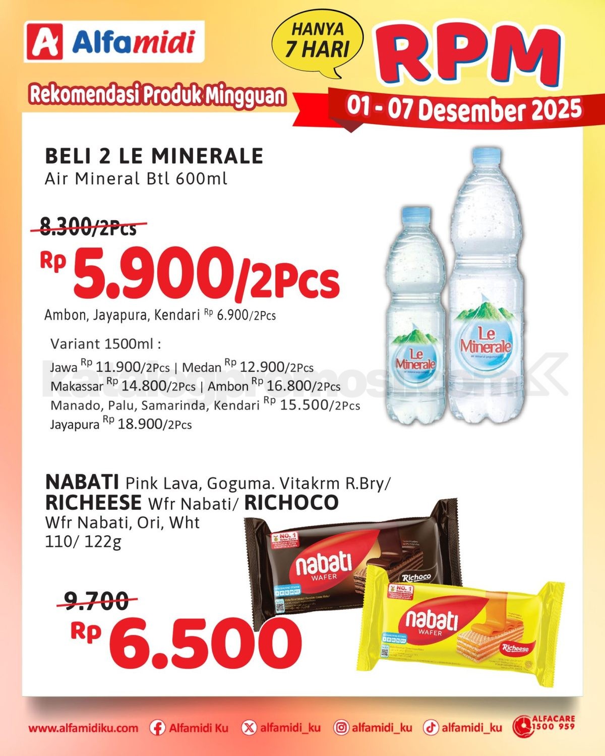 Promo HAP ALFAMIDI periode 01-07 Desember 2025 Promo HAP ALFAMIDI periode 01-07 Desember 2025 17