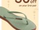 Promo Havaianas Diskon 50% Off On Second Pair*