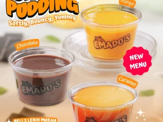 Promo Emado’s New Menu! Silky Pudding Harga Spesial BELI 3 ONLY 35K