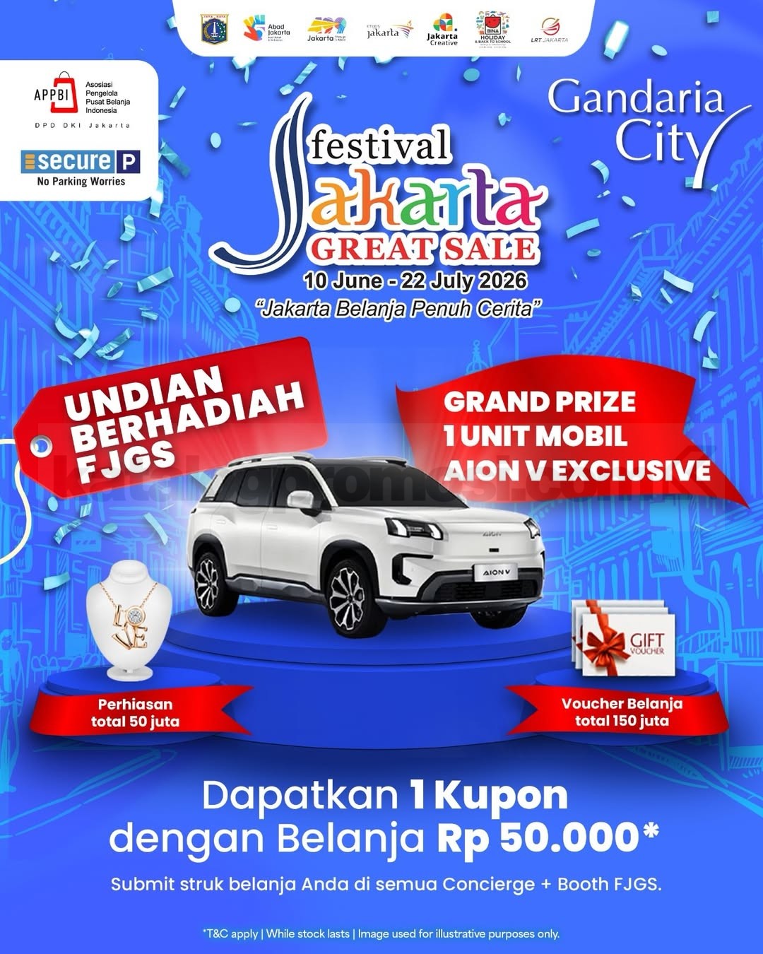 Festival Jakarta Great Sale 2026 di Gandaria City Festival Jakarta Great Sale 2026 di Gandaria City 1