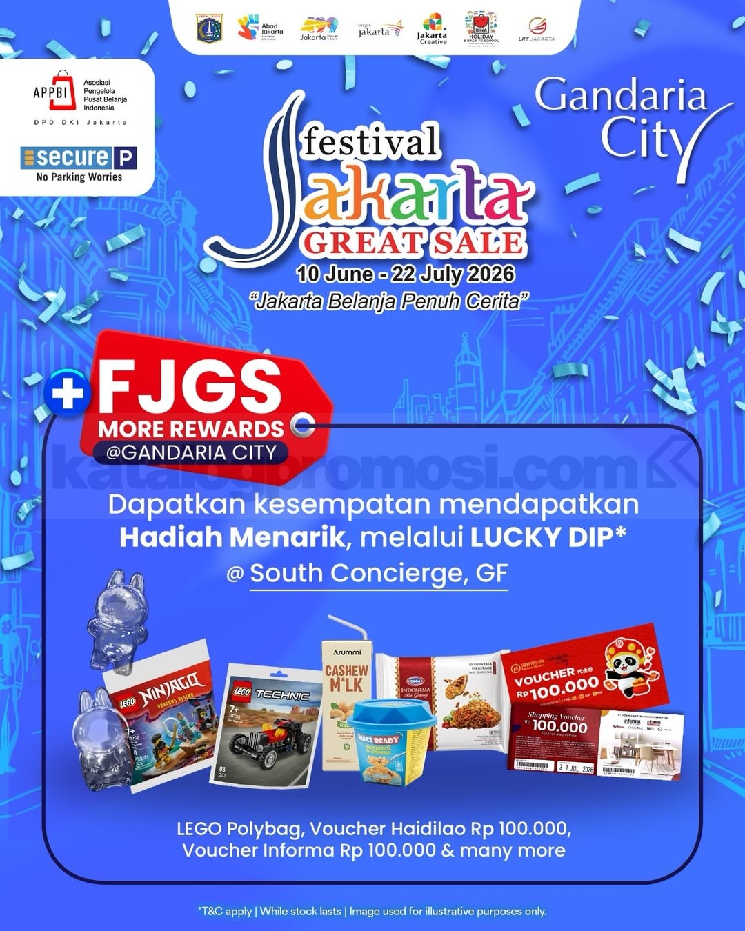 Festival Jakarta Great Sale 2026 di Gandaria City Festival Jakarta Great Sale 2026 di Gandaria City 2