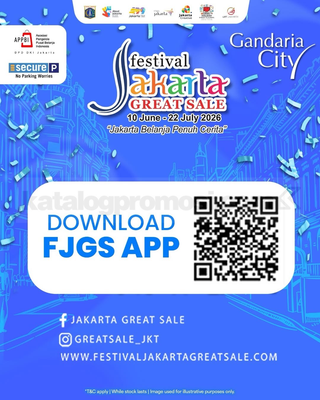 Festival Jakarta Great Sale 2026 di Gandaria City Festival Jakarta Great Sale 2026 di Gandaria City 3