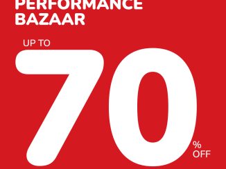 Navya Sports Performance Bazaar Diskon Hingga 70% di Citywalk Sudirman dengan promo apparel, footwear, dan aksesoris olahraga.