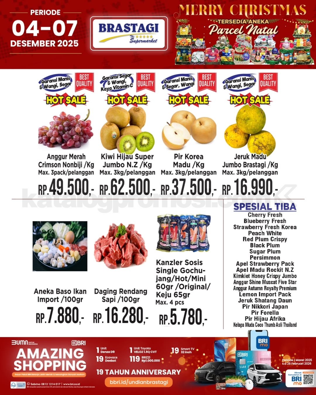 Promo JSM BRASTAGI SUPERMARKET Katalog Weekend 04-07 Desember 2025 Promo JSM BRASTAGI SUPERMARKET Katalog Weekend 04-07 Desember 2025 1