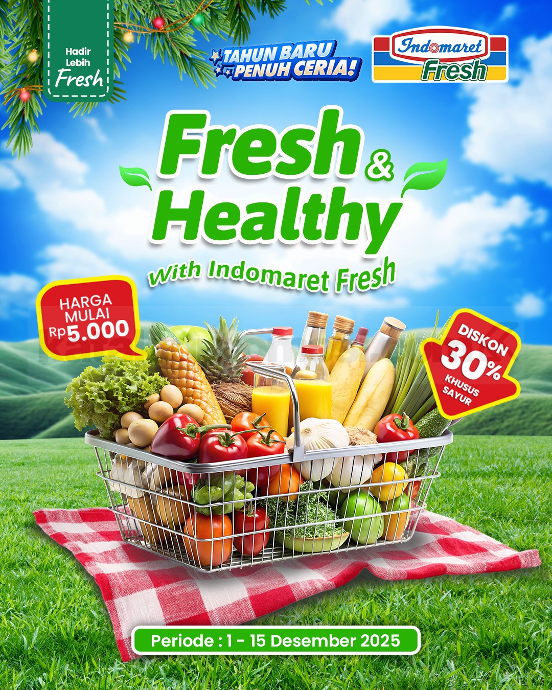 KATALOG PROMO INDOMARET FRESH 01-15 Desember 2025 KATALOG PROMO INDOMARET FRESH 01-15 Desember 2025 1