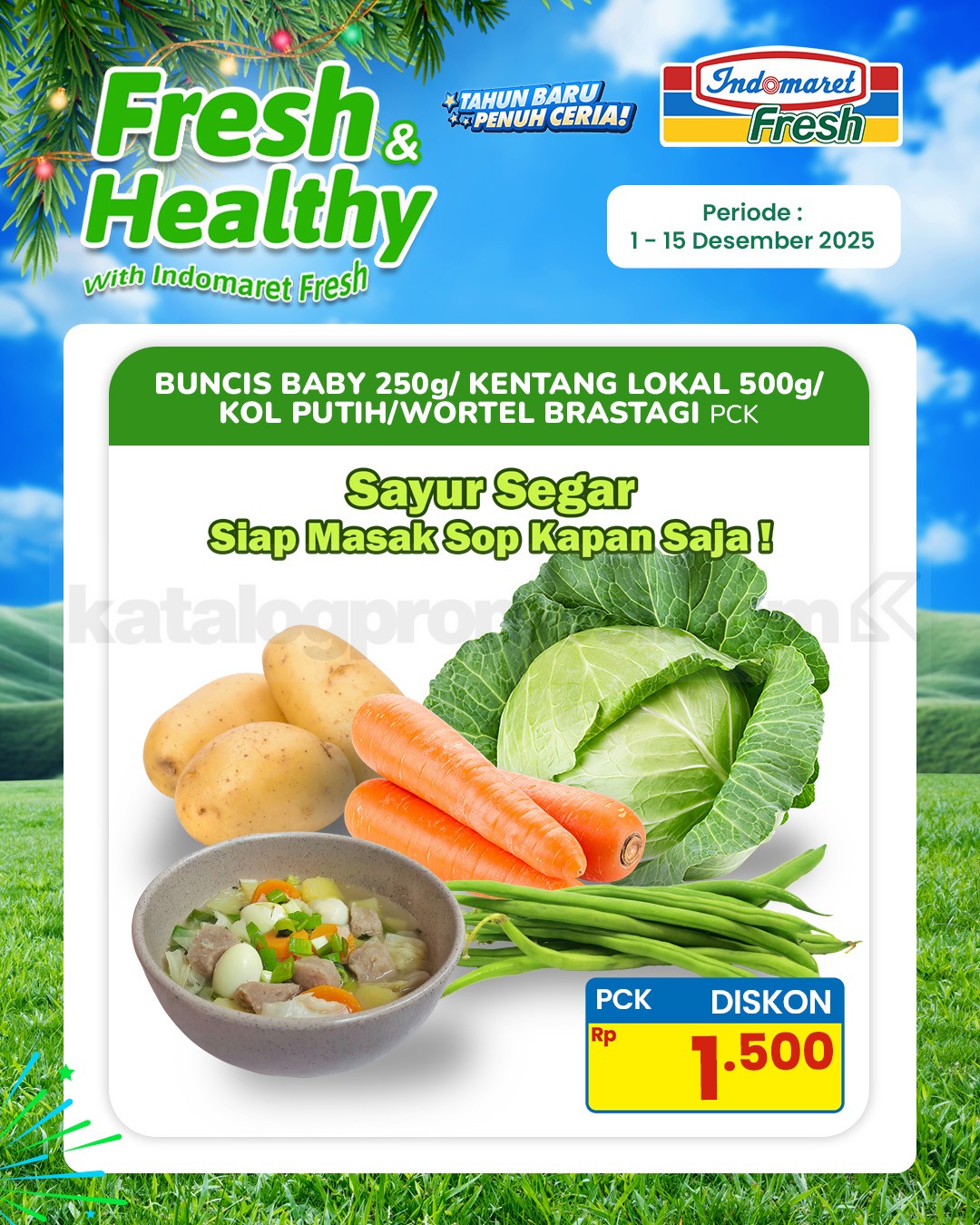 KATALOG PROMO INDOMARET FRESH 01-15 Desember 2025 KATALOG PROMO INDOMARET FRESH 01-15 Desember 2025 2