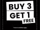 Promo Manzone Buy 3 Get 1 FREE*