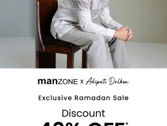 Promo Manzone Festive Collection Diskon hingga 40% termasuk kolaborasi Adipati Dolken