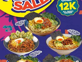 Promo Jigo Ramen Flash Sale All Ramen Basic Rp. 12.000 semua varian