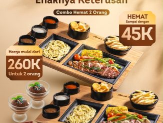 Promo Steak 21 Menu Combo 2 Orang hemat hingga Rp. 45.000 plus free 2 ice cream dan VIP Room karaoke