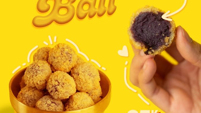Promo Mujigae NEW! Taro Ball Mulai Rp. 17.000 snack taro crispy lembut