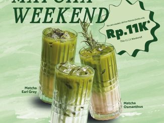 Promo PANCIOUS 11.11 Matcha Weekend - Special MATCHA For ONLY 11K!