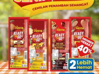 Promo INDOMARET Senin Ceria Beli 2pcs FIESTA Sausage Ready To Go hanya Rp10.000 12