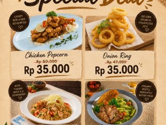 Promo Mokka Coffee Cabana Special Deals mulai Rp. 35.000 untuk menu favorit cafe