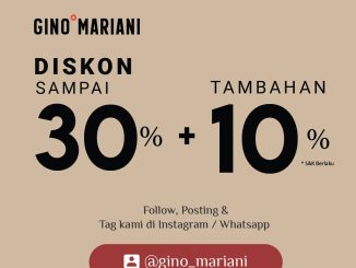 Promo GINO MARIANI Discount Up To 30% + 10% Off*